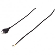 Anschlusskabel MH Td 3×1,5mm² 5m schwarz Stecker T12