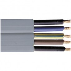 Flachkabel Woertz Technofil 5x1.5mm² grau Eca,s3,d2,a3