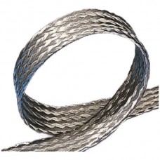 Kupfergewebeband flach verzinnt FTCB15-25 1m ca. 0.25kg, Rolle à 25 Meter