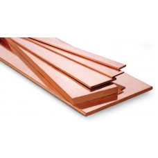 Kupfer-Schiene flach 5x3mm 3m lang 1m ca. 0.31kg