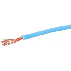 T-Litze 0,5mm² hellblau Spule zu 100m