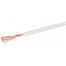 T-Litze 0,75 mm² weiss Spule zu 100m