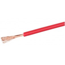 T-Litze 1mm² rot Spule zu 100m