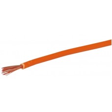T-Litze 1mm² orange Spule zu 200m