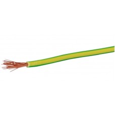 T-Litze 1mm² gelb-grün Spule zu 100m