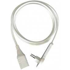 Verlängerungskabel T12/T13 Td 3×1mm² 5m weiss mit Winkelstecker