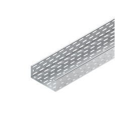 Kabelbahn Niedax 200x85mm/0.9mm ohne Deckel bandverzinkt - Länge 3m