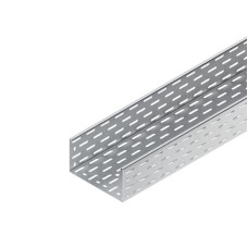 Kabelbahn Niedax 500x110mm/1.5mm ohne Deckel bandverzinkt - Länge 3m