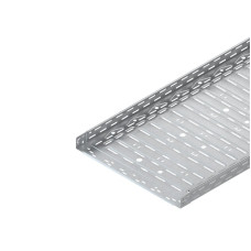 Kabelkanal Niedax RLVC 60x600 inkl. angeprängtem Stossverbinder bandverzinkt - Länge 3m