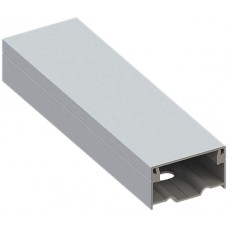 Alu-Installationskanal 35×20mm eloxiert Länge 2m Agro