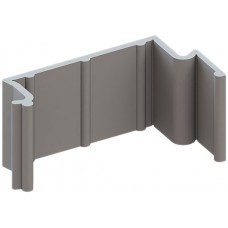 Kabelhalter grau für Alu-Kanal 35x20mm Agro