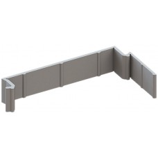 Kabelhalter grau für Alu-Kanal 110x60mm Agro