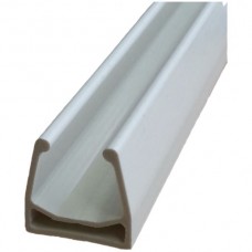 Cafix-Kanal Kabelprofil 12mm, Länge 2m cremeweiss, RAL 9001