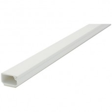 Minikanal Plasfix 16x10mm weiss Länge 2m selbstklebend