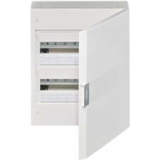 AP Verteiler Hager Vega 2-reihig 36TE mit Tür weiss VB218B AP Verteiler Hager Vega 2-reihig 36TE mit Tür weiss VB218B