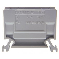 Abzweigklemme Woertz 6mm² grau