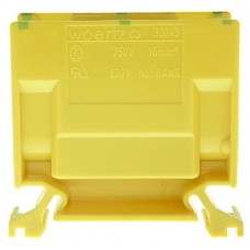 Abzweigklemme Woertz 16mm² gelb-grün