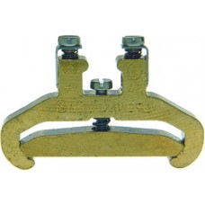 Schutzleiterklemme Woertz 4mm² blank Serie 3435