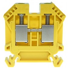 Reihenklemme Woertz 10mm² gelb-grün