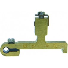 Schutzleiterklemme Woertz 4mm² M3 blank