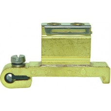 Schutzleiterklemme Woertz 6mm² M6 blank Serie 30380