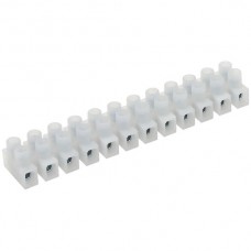 Euro-Klemmenleiste natur 12P 4mm2 400V - 10 Stück