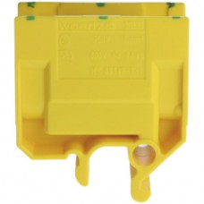 Abzweigklemme Woertz 30833, 16mm² Schraub 76A 16.5×42×46mm DIN32, grün-gelb