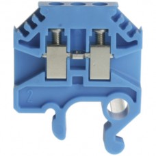 Reihenklemme Woertz 2,5 blau