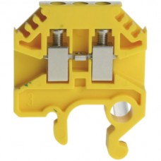 Reihenklemme Woertz 2.5mm² grün-gelb