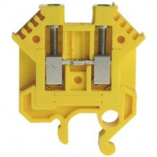 Reihenklemme Woertz 2,5mm2 gelb/grün