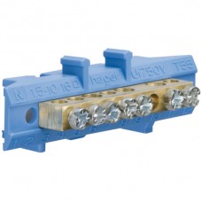 Neutralleiter-Klemmensteg Hager 3x16/4x10mm² KM07N