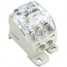 Verteilerblock WPD 106 1x70/ 2x25+3x16 GY