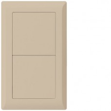 UP-Kombination KLI Gr.I-I, vertikal, 2×Blinddeckel beige