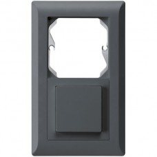 UP-Kombi,I-I,leer+3/1L,anthrazit kallysto.line,10A,152x92mm