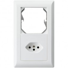 UP-Kombi,I-I,leer+T13,weiss kallysto.line,10A,152x92mm