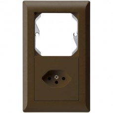 UP-Kombi,I-I,leer+T13,braun kallysto.line,10A,152x92mm
