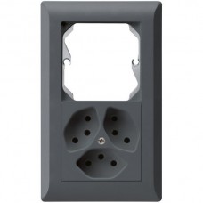 UP-Kombination leer+3×T13 anthrazit KALLYSTOLINE