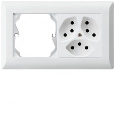 UP-Kombination KALLYSTOLINE Gr.I-I horizontal leer + 3×Typ 13 weiss