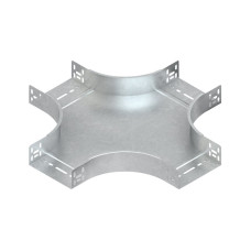 Kreuzstück Niedax für Kabelbahn 400x60mm bandverzinkt