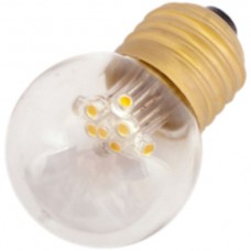 LED-Lampe Elbro E27 1,5W 230V 70lm 2500K 300° Ø45 weiss klar