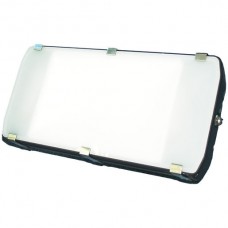 AP-LED-Strahler Elbro 320W 5300K IP65 Opal schwarz AP-LED-Strahler Elbro 320W 5300K IP65 Opal schwarz