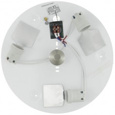 Deckenleuchte Eglo PASTERI PRO 3×E27, 3×60W, Ø330mm, Nickel, ohne Schirm	