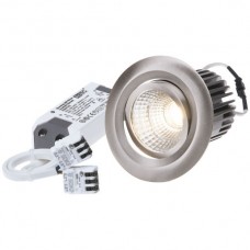 EB-LED-Spot 68 Move 10,5W 230V 960lm 3000K wws, nickel, 38°