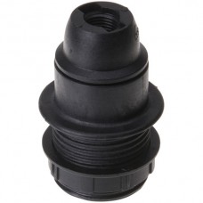 IS-Fassung E14 M10 schwarz mit Rand