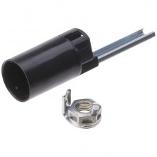 Kerzenfassung E14 M10x1mm/H 85 mm fest schwarz