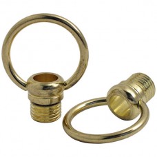 Ringnippel Messing M10x1 mit Aussengewinde