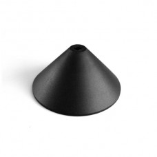 Plastic-Baldachin 120x60mm schwarz