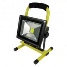 Akku Scheinwerfer LED 30W mit Batterie: 18,5V 6,6A li-ion