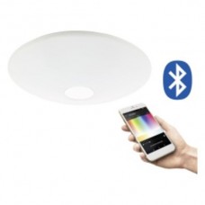 Led-Deckenleuchte TOTARI-C 34W Ø600 RGB TW 2700-6500K weiss Chromapplikation