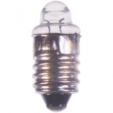 Linsen-Lampe E10 2,5V 0,3A Bantam - 10 Stück